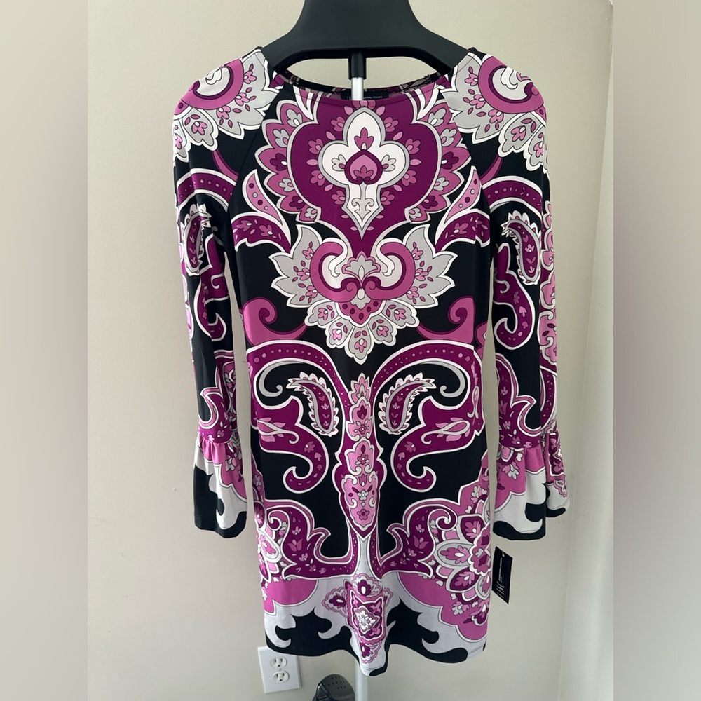 INC 70s Print Dress